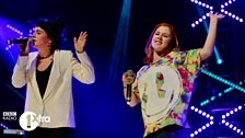 Katy B at Radio 1's Big Weekend