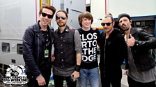 Backstage at on Sunday 鶹 Radio 1's Big Weekend