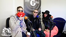 Backstage at on Sunday 鶹 Radio 1's Big Weekend