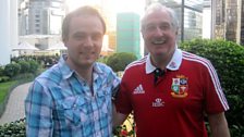 Owain Llyr a Gareth Edwards