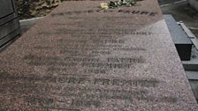 Fauré’s grave