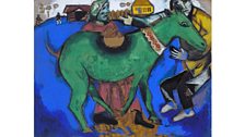 Marc Chagall: The Green Donkey 1911