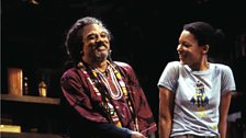 Jeffery Kissoon and Nina Sosanya in National Theatre production of Fix Up by Kwame Kwei-Armah