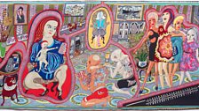 Grayson Perry, The Adoration of the Cage Fighters, 2012