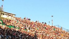 The audience for Olly Murs at Scarborough Open Air Theatre