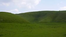 The Manger on the site of the Uffington White Horse in Oxfordshire