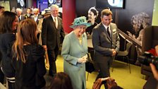 The Queen visits Radio 1