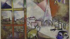 Paris Through the Window 1913 by Marc Chagall