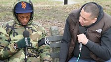 Joey and Semtex in Prospect Park