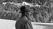 Hitler in Bavaria, near his home, the Berghof, 1936