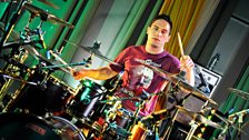 Rob Rolfe drums at Maida Vale