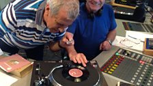 Producer Phil 'The Collector' Swern & Tony Blackburn