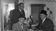 Laurel and Hardy at the 鶹ҳ in 1946