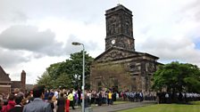 The funeral of Georgia Williams