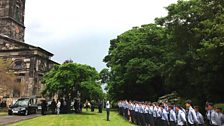 The funeral of Georgia Williams