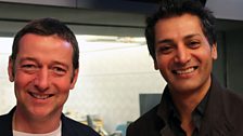 15 June 2013: Ned Boulting with Hari Dhillon