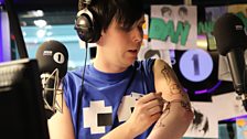 Phil hopes that's not permanent marker