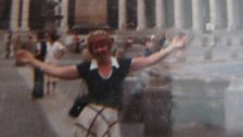 Catherine Cameron in Rome, 1979