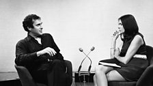 Harold Pinter joins Joan Bakewell for Late Night Line-up, 1969