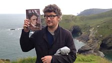 Tom Service at Tintagel Castle. Arnold Bax was inspired to compose his symphonic poem "Tintagel" after a visit here in 1917