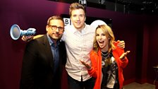 When Greg met Steve Carell met Bridgit Mendler!