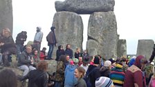 More revellers celebrating the Summer Solstice