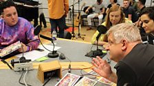 22 June 2013: Simon Russell Beale, Jen Brister, Ruth Goodman and Scottee