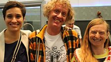 22 June 2013: Jen Brister, Grayson Perry and Ruth Goodman