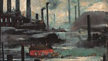 L. S. Lowry, Industrial Landscape, Wigan, 1925