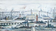 L. S. Lowry, Industrial Landscape, 1955