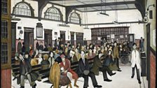 L. S. Lowry, Ancoats Hospital Outpatients' Hall, 1952