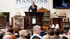 Charles Hanson on the rostrum