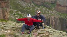 Athe top of the Old Man of Hoy