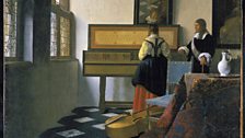 Johannes Vermeer (1632 - 1675) - The Music Lesson, about 1662-3