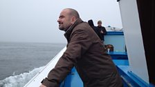 Filming on the Farnes