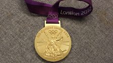 Anna Watkins' Gold Medal from the 2012 London Olympics