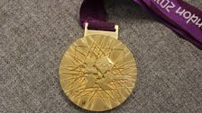 Anna Watkins' Gold Medal from the 2012 London Olympics