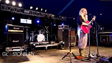 Pip Mountjoy at Glastonbury 2013