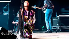 Solange at Glastonbury 2013