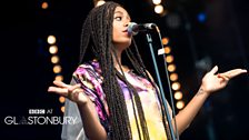 Solange at Glastonbury 2013