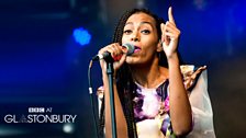 Solange at Glastonbury 2013