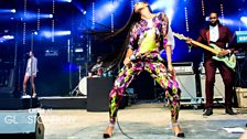 Solange at Glastonbury 2013