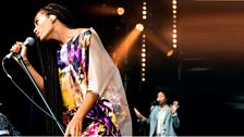 Solange at Glastonbury 2013