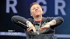 Professor Green at Glastonbury 2013