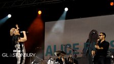 Alice Russell at Glastonbury 2013