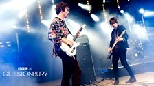 Palma Violets at Glastonbury 2013