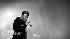 Dizzee Rascal at Glastonbury 2013