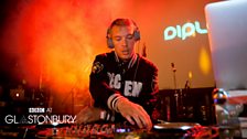 Diplo  at Glastonbury 2013