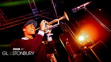 Rudimental at Glastonbury 2013