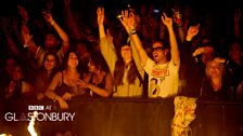 Zane Lowe at Glastonbury 2013